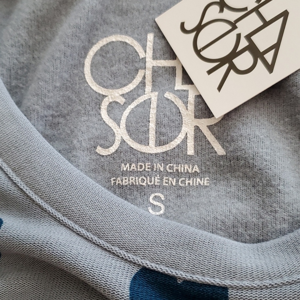 Chaser sweatshirt with blue heart print - Picture 8 of 12